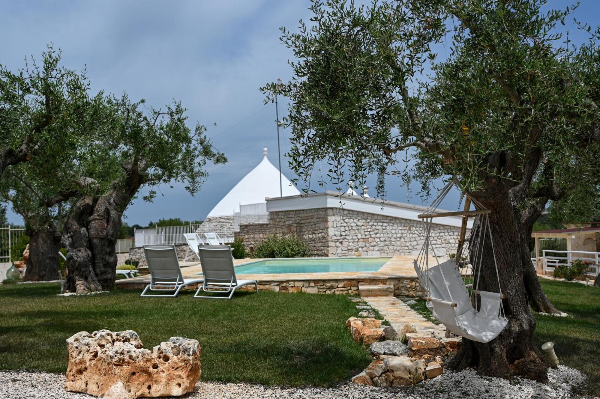 Trulli Lisanna - Exclusive Private Pool And Rooms Up To 10 People Antonelli Eksteriør billede