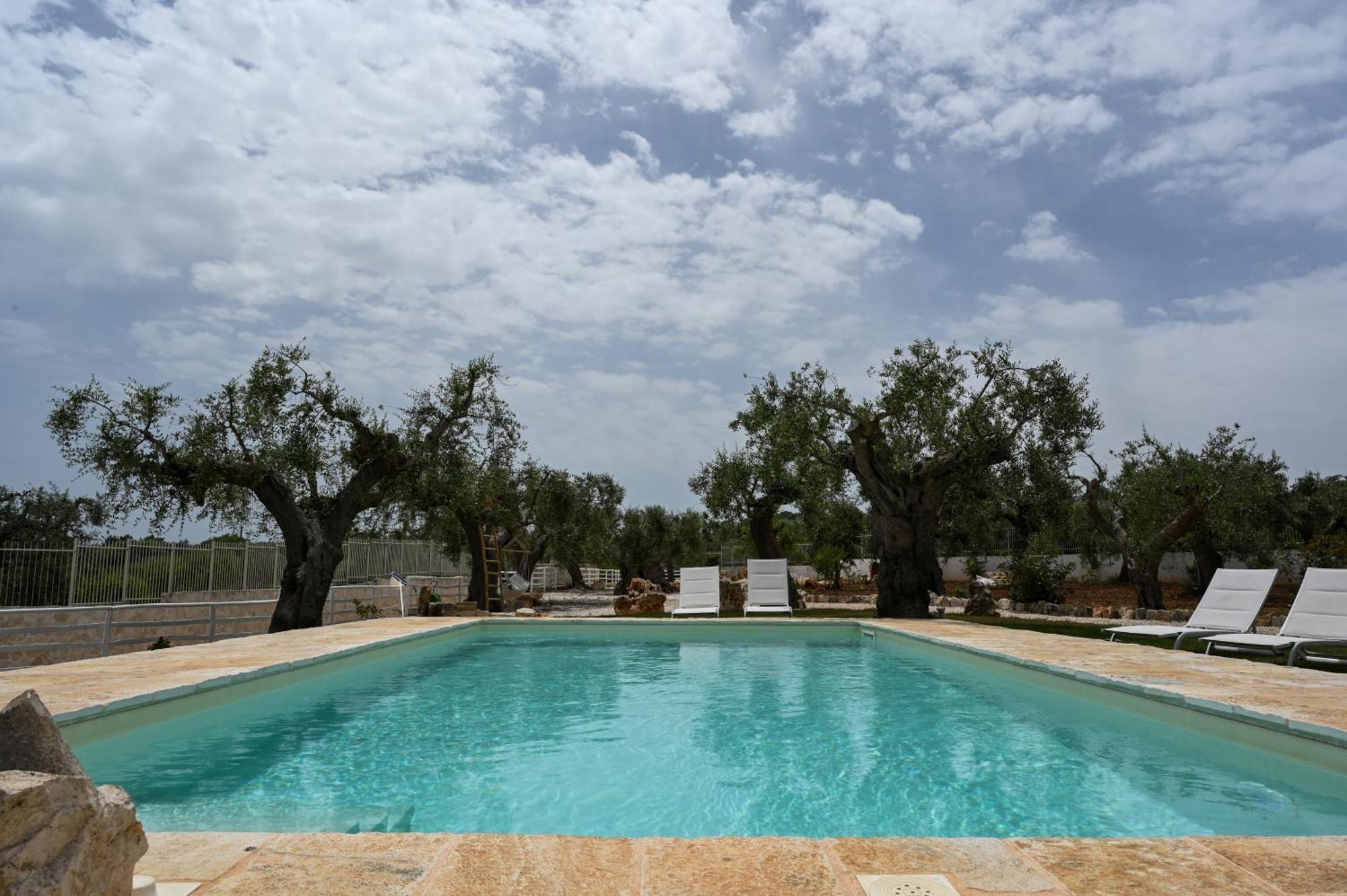 Trulli Lisanna - Exclusive Private Pool And Rooms Up To 10 People Antonelli Eksteriør billede