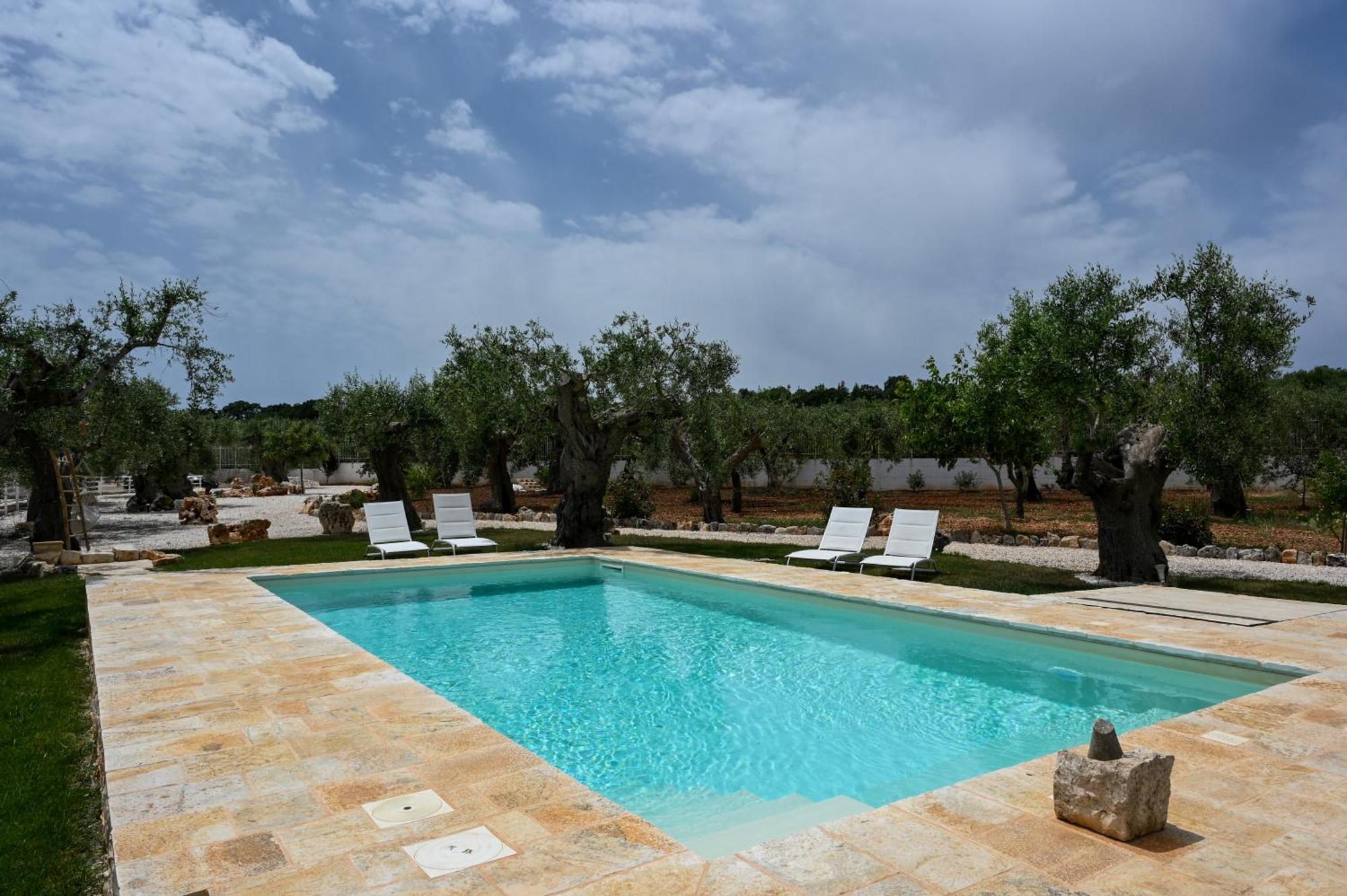 Trulli Lisanna - Exclusive Private Pool And Rooms Up To 10 People Antonelli Eksteriør billede